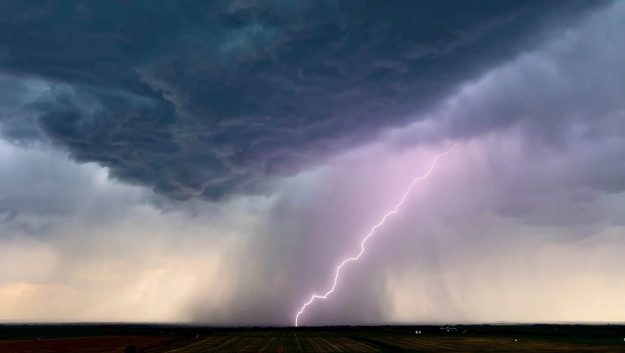 Picture of a hailstone